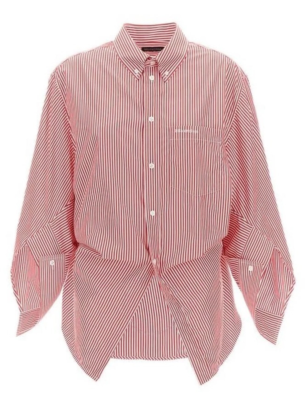 BALENCIAGA Embroidered-Logo Shirt